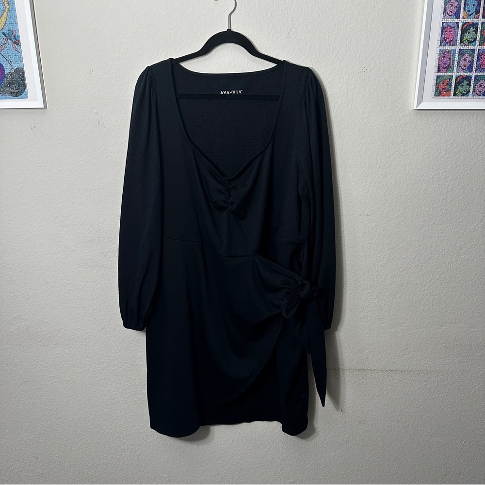 Ava Black Dress